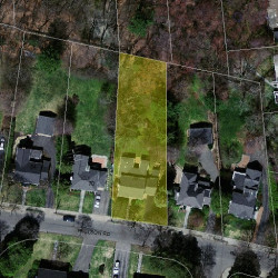 76 Paulson Rd, Newton, MA 02468 aerial view