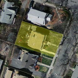 65 Falmouth Rd, Newton, MA 02465 aerial view