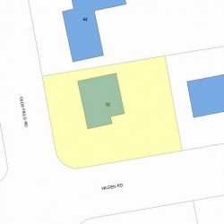 50 Olde Field Rd, Newton, MA 02459 plot plan