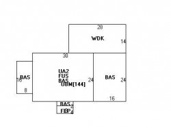 16 Crehore Dr, Newton, MA 02462 floor plan