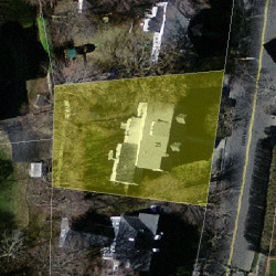 25 Grant Ave, Newton, MA 02459 aerial view