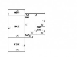 41 Maynard St, Newton, MA 02465 floor plan