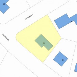50 Dwhinda Rd, Newton, MA 02468 plot plan