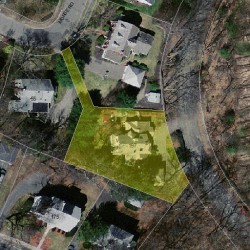 197 Blake St, Newton, MA 02460 aerial view