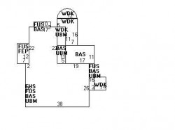 83 Bonad Rd, Newton, MA 02465 floor plan