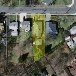 14 Charlemont St, Newton, MA 02461 aerial view
