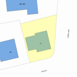 91 Otis St, Newton, MA 02460 plot plan