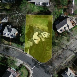 26 Mandalay Rd, Newton, MA 02459 aerial view