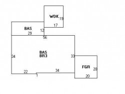 124 Rosalie Rd, Newton, MA 02459 floor plan