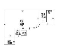 93 Crofton Rd, Newton, MA 02468 floor plan