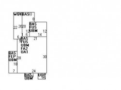 1065 Walnut St, Newton, MA 02461 floor plan