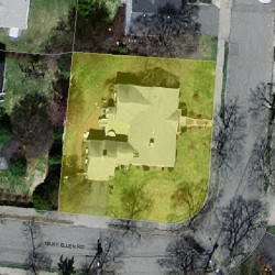 26 Mary Ellen Rd, Newton, MA 02468 aerial view