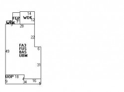 445 Washington St, Newton, MA 02458 floor plan