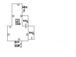 22 Waldorf Rd, Newton, MA 02461 floor plan