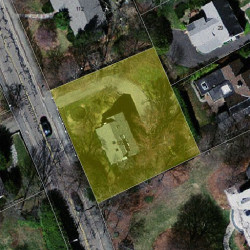 120 Chestnut St, Newton, MA 02465 aerial view