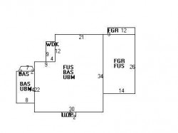 194 Islington Rd, Newton, MA 02466 floor plan