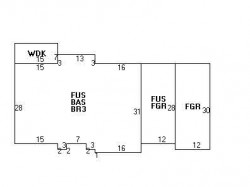 39 Sycamore Rd, Newton, MA 02459 floor plan