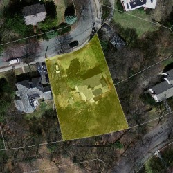 26 Annawan Rd, Newton, MA 02468 aerial view