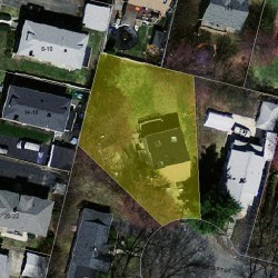 17 Parmenter Ter, Newton, MA 02465 aerial view