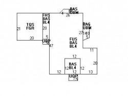 351 Dudley Rd, Newton, MA 02459 floor plan