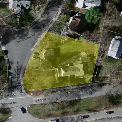 491 Commonwealth Ave, Newton, MA 02459 aerial view