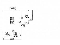 52 Harrison St, Newton, MA 02461 floor plan