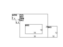 25 Dedham St, Newton, MA 02461 floor plan