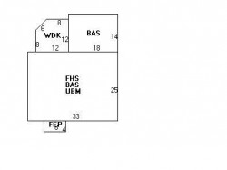 21 Wallace St, Newton, MA 02461 floor plan