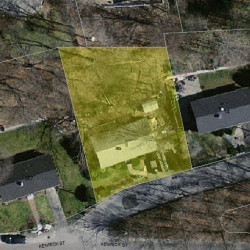 8 Kenrick Ter, Newton, MA 02458 aerial view