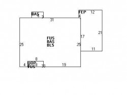 24 Gray Birch Ter, Newton, MA 02460 floor plan
