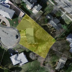 14 Melina Rd, Newton, MA 02459 aerial view