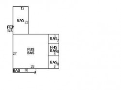 43 Hanson Rd, Newton, MA 02459 floor plan