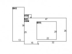 63 Clifton Rd, Newton, MA 02459 floor plan