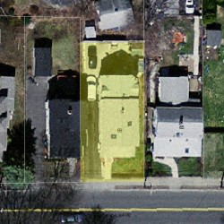 69 Auburndale Ave, Newton, MA 02465 aerial view