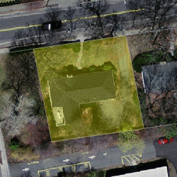 1338 Beacon St, Newton, MA 02468 aerial view