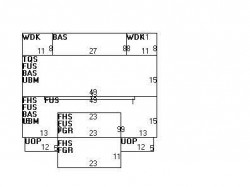 59 Bourne St, Newton, MA 02466 floor plan