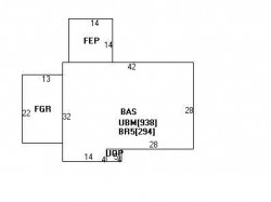 192 Concord St, Newton, MA 02462 floor plan