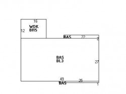 15 Walsingham St, Newton, MA 02462 floor plan