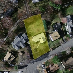16 Osborne Path, Newton, MA 02459 aerial view
