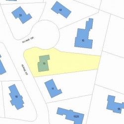 19 Ruane Rd, Newton, MA 02465 plot plan