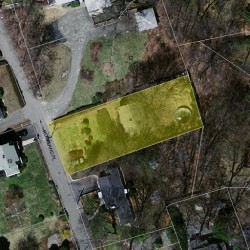 18 Rockland Pl, Newton, MA 02464 aerial view