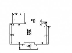 281 Waban Ave, Newton, MA 02468 floor plan
