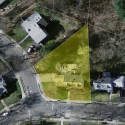 25 Truman Rd, Newton, MA 02459 aerial view