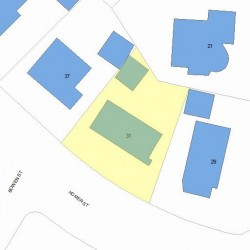 31 Homer St, Newton, MA 02459 plot plan