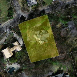 186 Highland Ave, Newton, MA 02465 aerial view