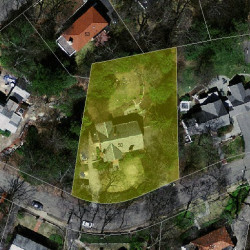50 Colbert Rd, Newton, MA 02465 aerial view