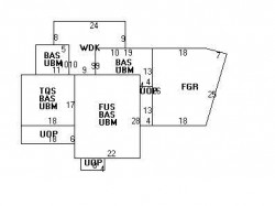 94 Auburn St, Newton, MA 02465 floor plan