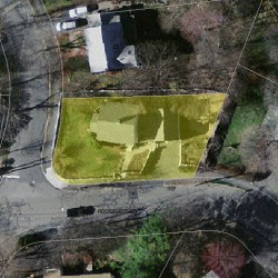 56 Roosevelt Rd, Newton, MA 02459 aerial view