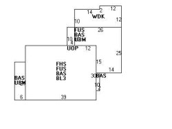 86 Crofton Rd, Newton, MA 02468 floor plan