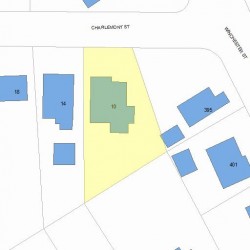 10 Charlemont St, Newton, MA 02461 plot plan